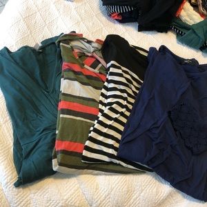 Bundle ASOS A New Look maternity dresses small